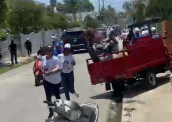 Incidente violento «empaña» cierre de campaña PRM en Barahona